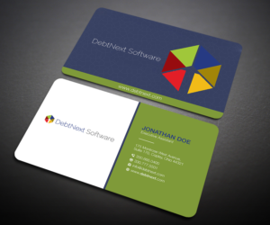 Business Card Design by Designers Hub for DebtNext Software | Design: #20742096