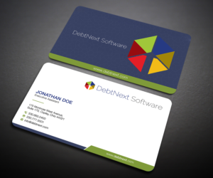 Business Card Design by Designers Hub for DebtNext Software | Design: #20742203