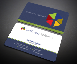 Business Card Design by Designers Hub for DebtNext Software | Design: #20742823