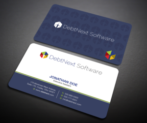 Business Card Design by Designers Hub for DebtNext Software | Design: #20746022