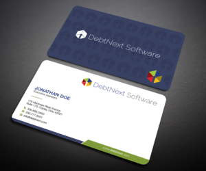 Business Card Design by Designers Hub for DebtNext Software | Design: #20746050