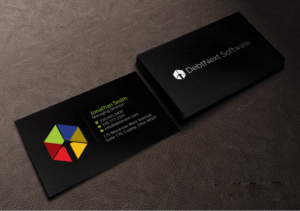 Business Card Design by Creations Box 2015 for DebtNext Software | Design: #20742684