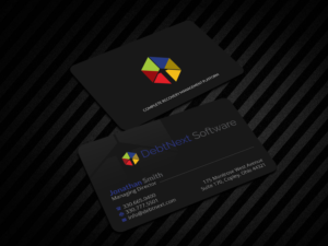 Business Card Design by Creations Box 2015 for DebtNext Software | Design: #20742687