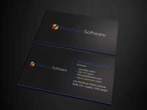 Business Card Design by Tripti Ranjan Gain for DebtNext Software | Design: #20741126