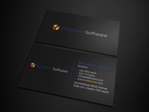 Business Card Design by Tripti Ranjan Gain for DebtNext Software | Design: #20741127