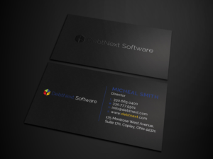 Business Card Design by Tripti Ranjan Gain for DebtNext Software | Design: #20741128