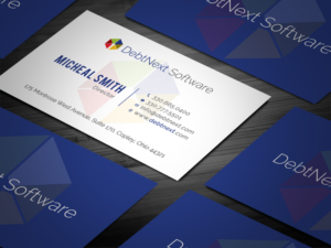 Business Card Design by Tripti Ranjan Gain for DebtNext Software | Design: #20741135