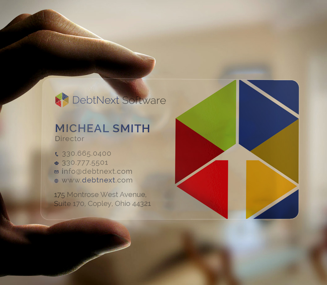 Design de Carte de Visite par Tripti Ranjan Gain pour DebtNext Software | Design #20741141