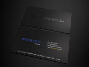 Business Card Design by Tripti Ranjan Gain for DebtNext Software | Design: #20741143