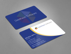 Business Card Design by Tripti Ranjan Gain for DebtNext Software | Design: #20741162