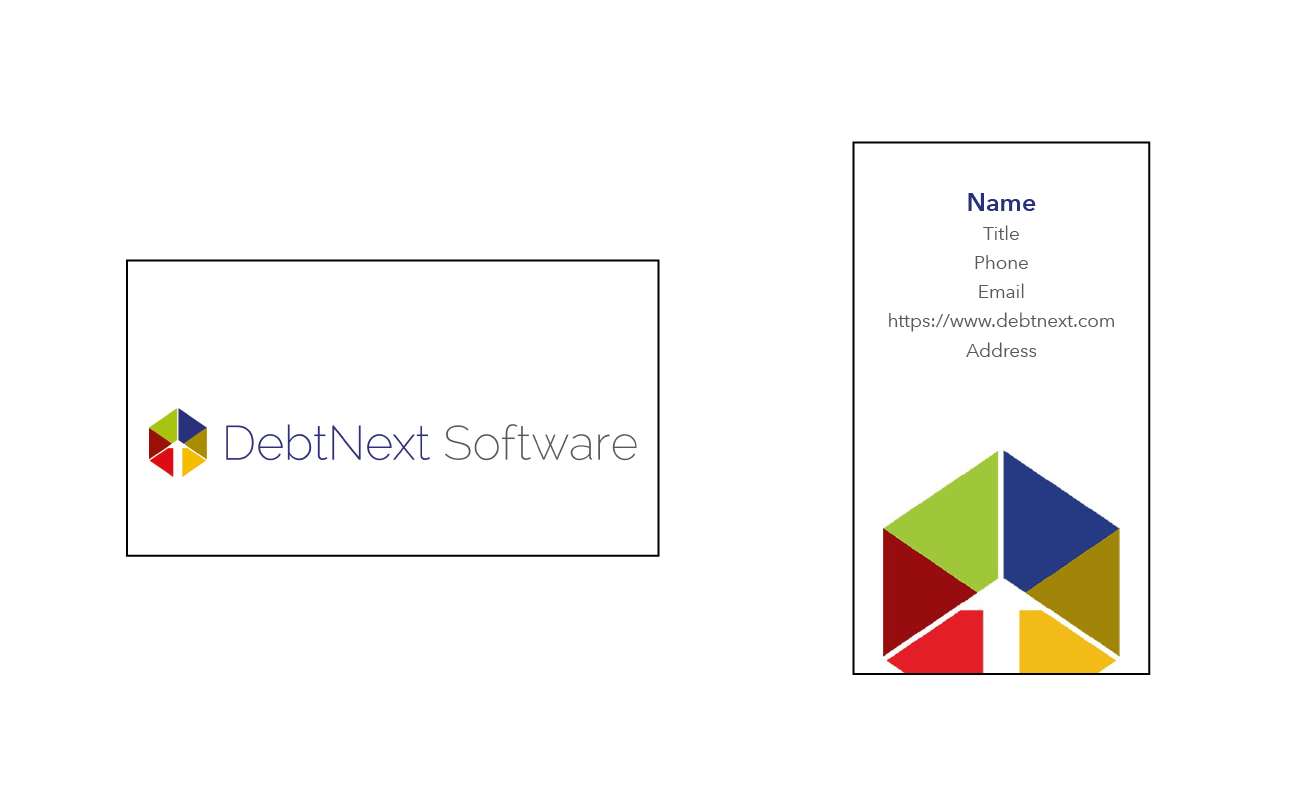 Business Card Design by elladw for DebtNext Software | Design #20747449