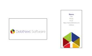 Business Card Design by elladw for DebtNext Software | Design #20747449
