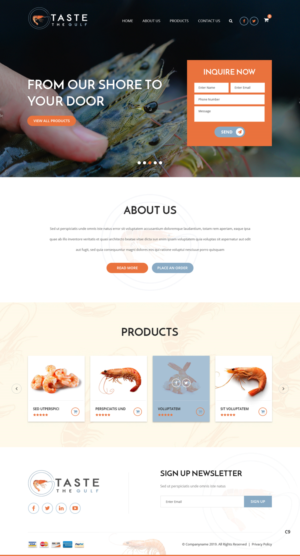 Web Design by pb for this project | Design: #20742298