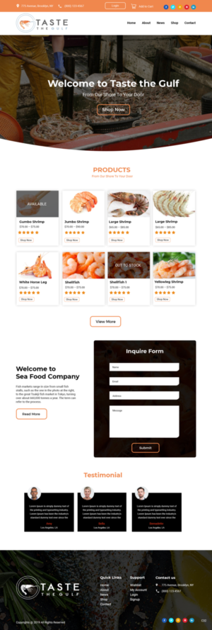 Web Design by pb for this project | Design: #20758469