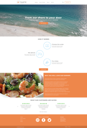 Web-Design von Hrishikesh für dieses Projekt | Design #20755773