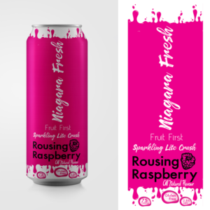 Niagara Farms Sparkling Lite Cooler | Verpackungs-Design von Nexsus