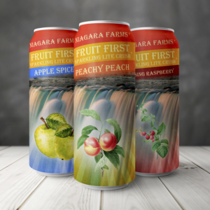 Niagara Farms Sparkling Lite Cooler | Verpackungs-Design von jaycobbb