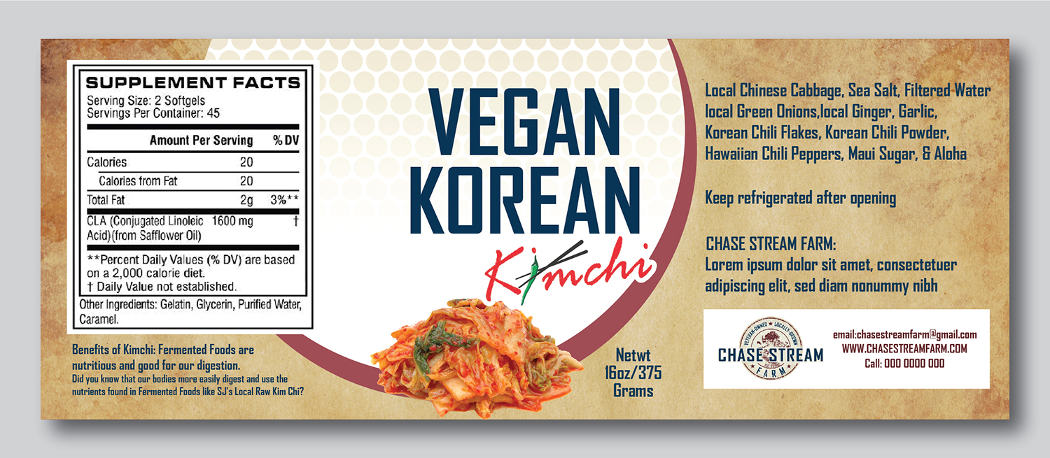 Diseño de Etiqueta por Deziners Zone para este proyecto | Diseño #20755378