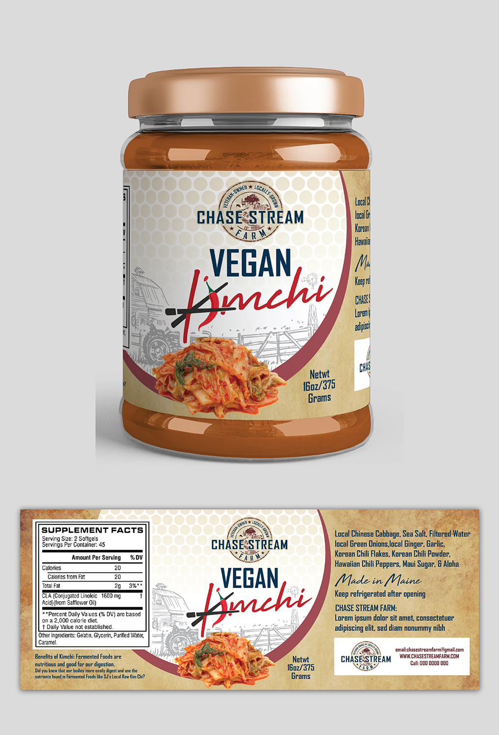 Label Design by Deziners Zone for this project | Design #20766252