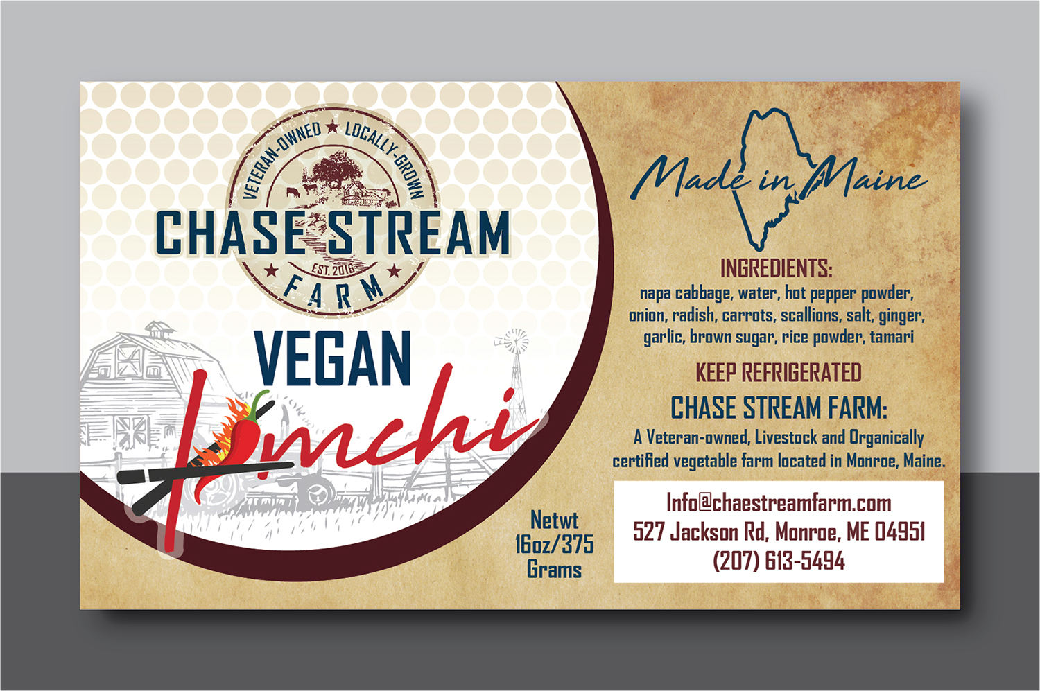 Label Design by Deziners Zone for this project | Design #20948328