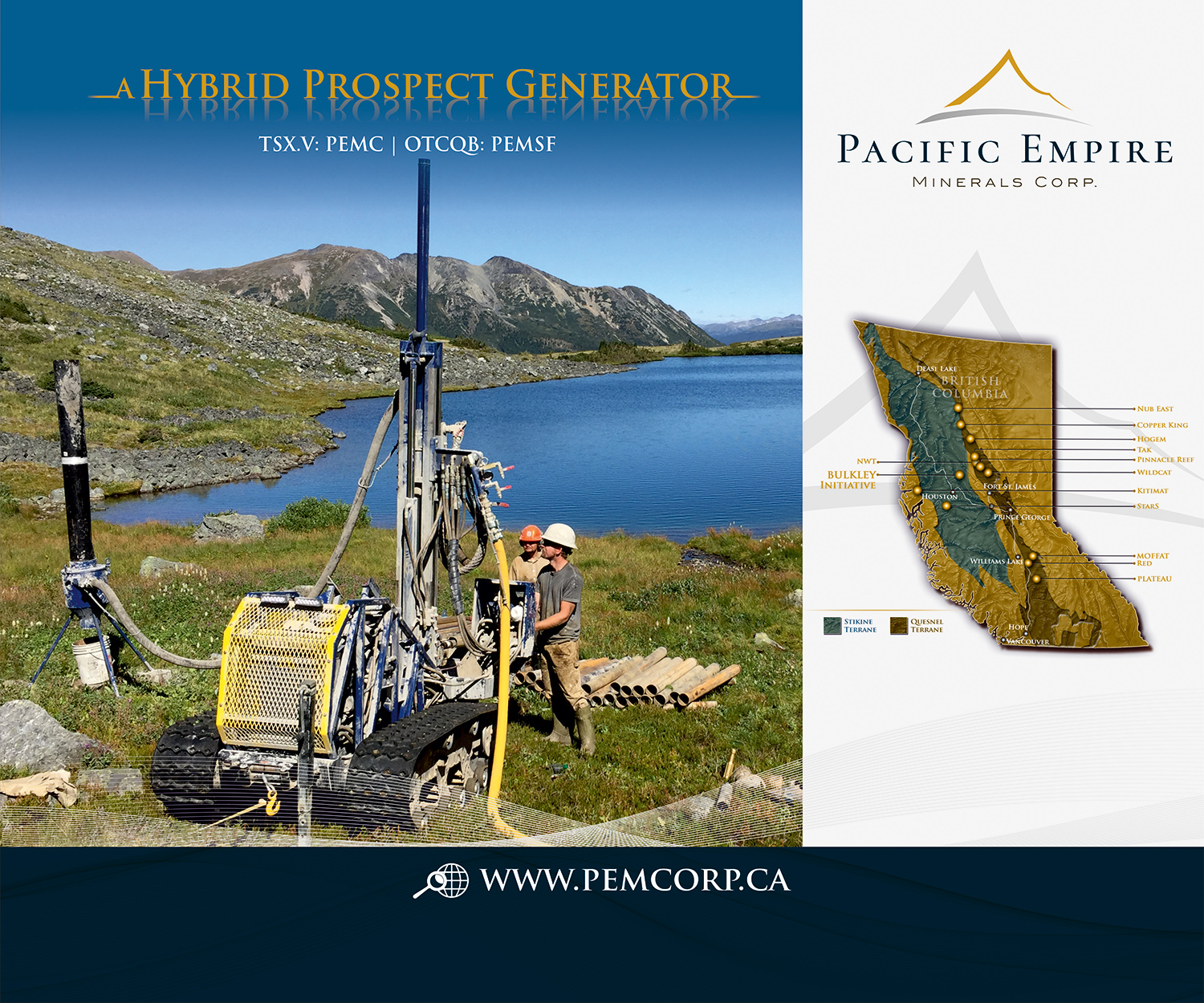 Design de Stand d'Exposition par Bins pour Pacific Empire Minerals Corp. | Design #20785758
