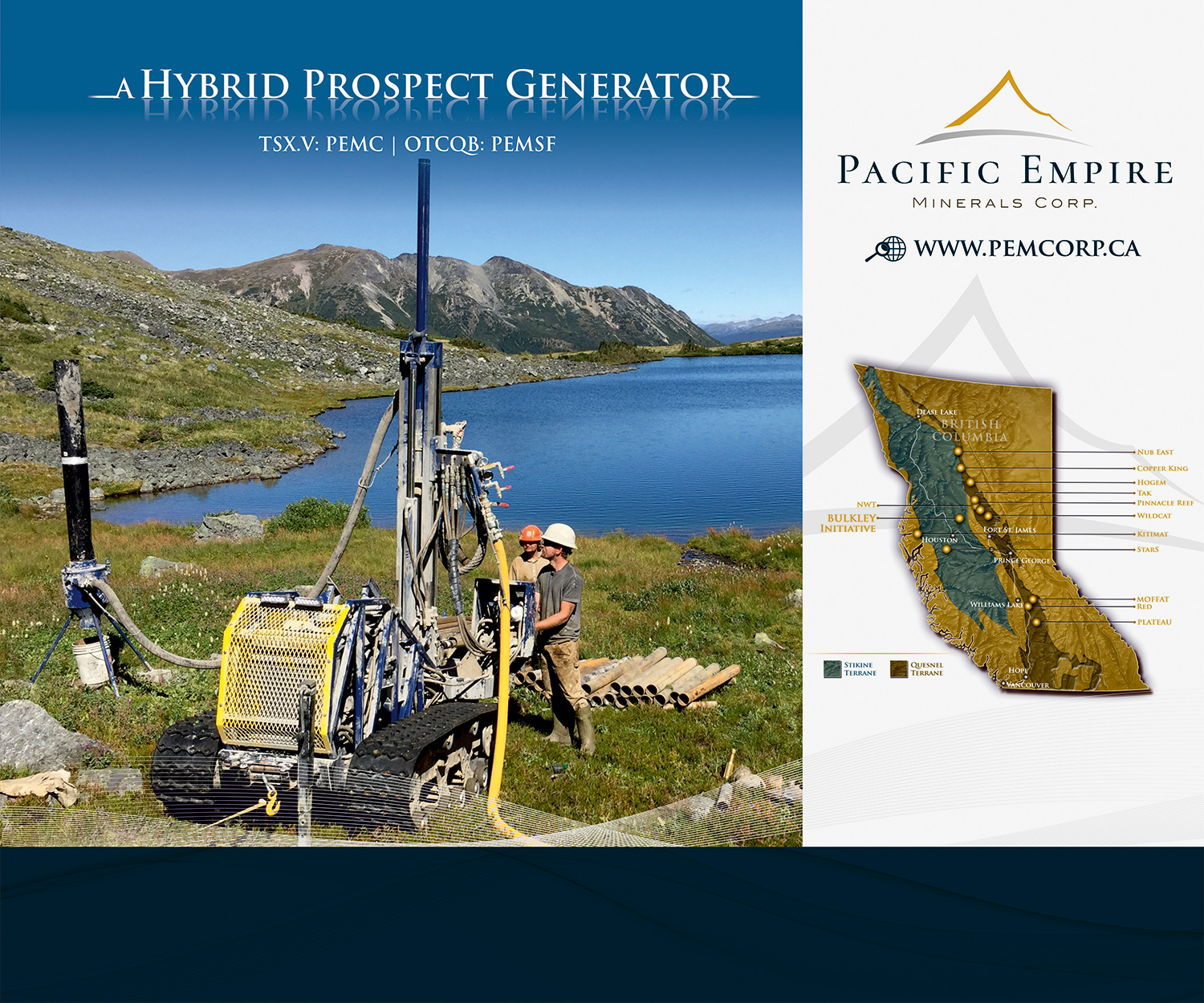 Trade Show Booth Design by Bins for Pacific Empire Minerals Corp. | Design #20785759