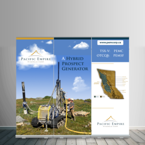 Diseño de Stand de Feria por MrColiArtist para Pacific Empire Minerals Corp. | Diseño #20824119