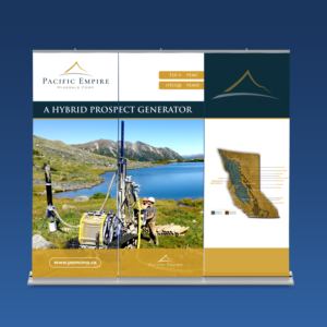 Design de Stand d'Exposition par MrColiArtist pour Pacific Empire Minerals Corp. | Design : #20850703