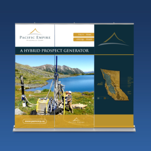 Design de Stand d'Exposition par MrColiArtist pour Pacific Empire Minerals Corp. | Design : #20850762