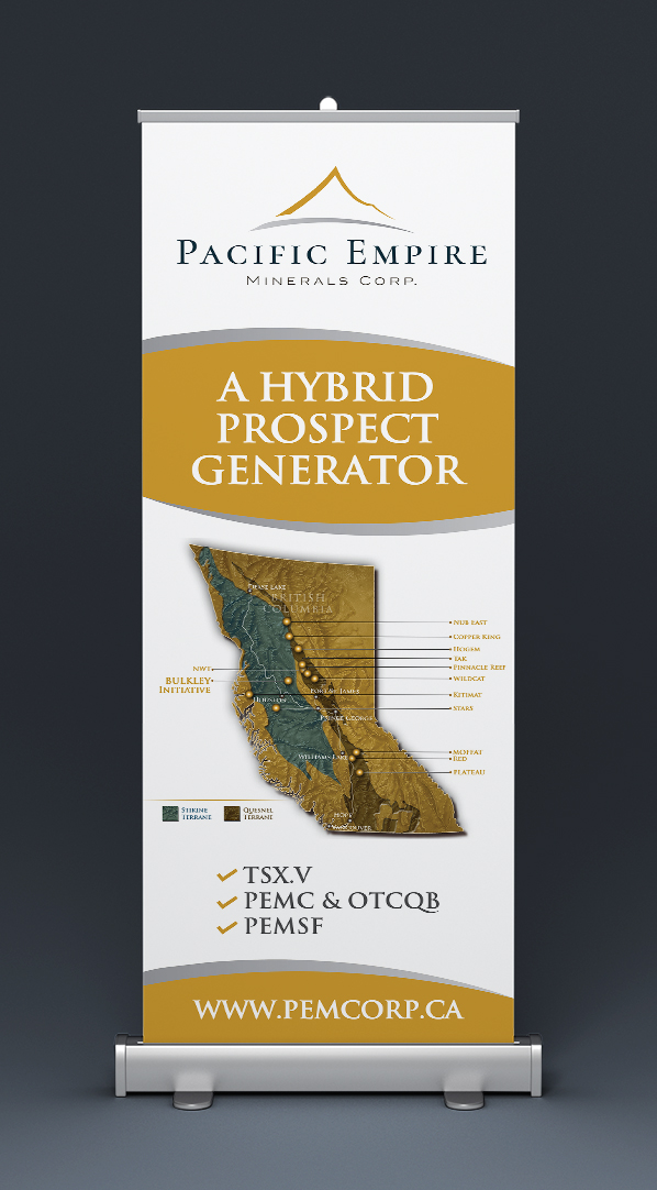 Design de Stand d'Exposition par Deziners Zone pour Pacific Empire Minerals Corp. | Design #20758095