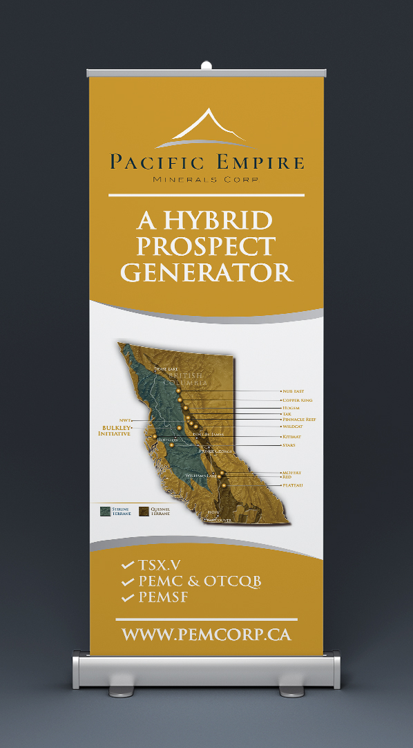 Trade Show Booth Design by Deziners Zone for Pacific Empire Minerals Corp. | Design #20758096