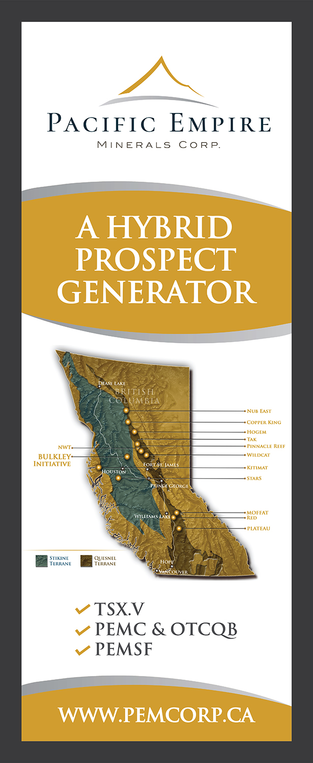 Trade Show Booth Design by Deziners Zone for Pacific Empire Minerals Corp. | Design #20758097