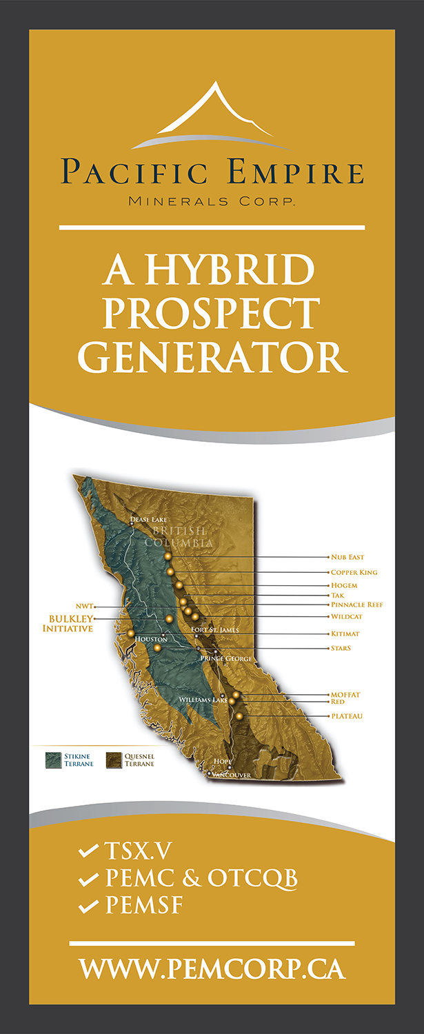 Diseño de Stand de Feria por Deziners Zone para Pacific Empire Minerals Corp. | Diseño #20758098