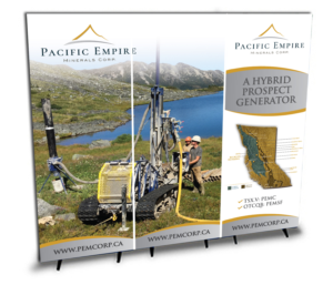 Trade Show Booth Design by Deziners Zone for Pacific Empire Minerals Corp. | Design: #20765198