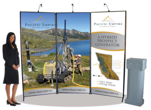 Design de Stand d'Exposition par Deziners Zone pour Pacific Empire Minerals Corp. | Design : #20765200
