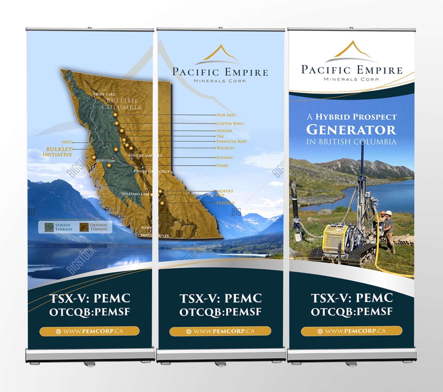 Design de Stand d'Exposition par ecorokerz pour Pacific Empire Minerals Corp. | Design #20765217