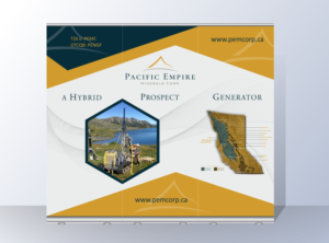 Diseño de Stand de Feria por Maestroto para Pacific Empire Minerals Corp. | Diseño #20777365