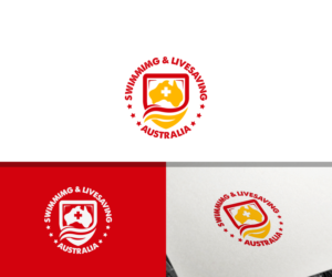 SWIMMING and LIFESAVING AUSTRALIA | Design de Logo par anico
