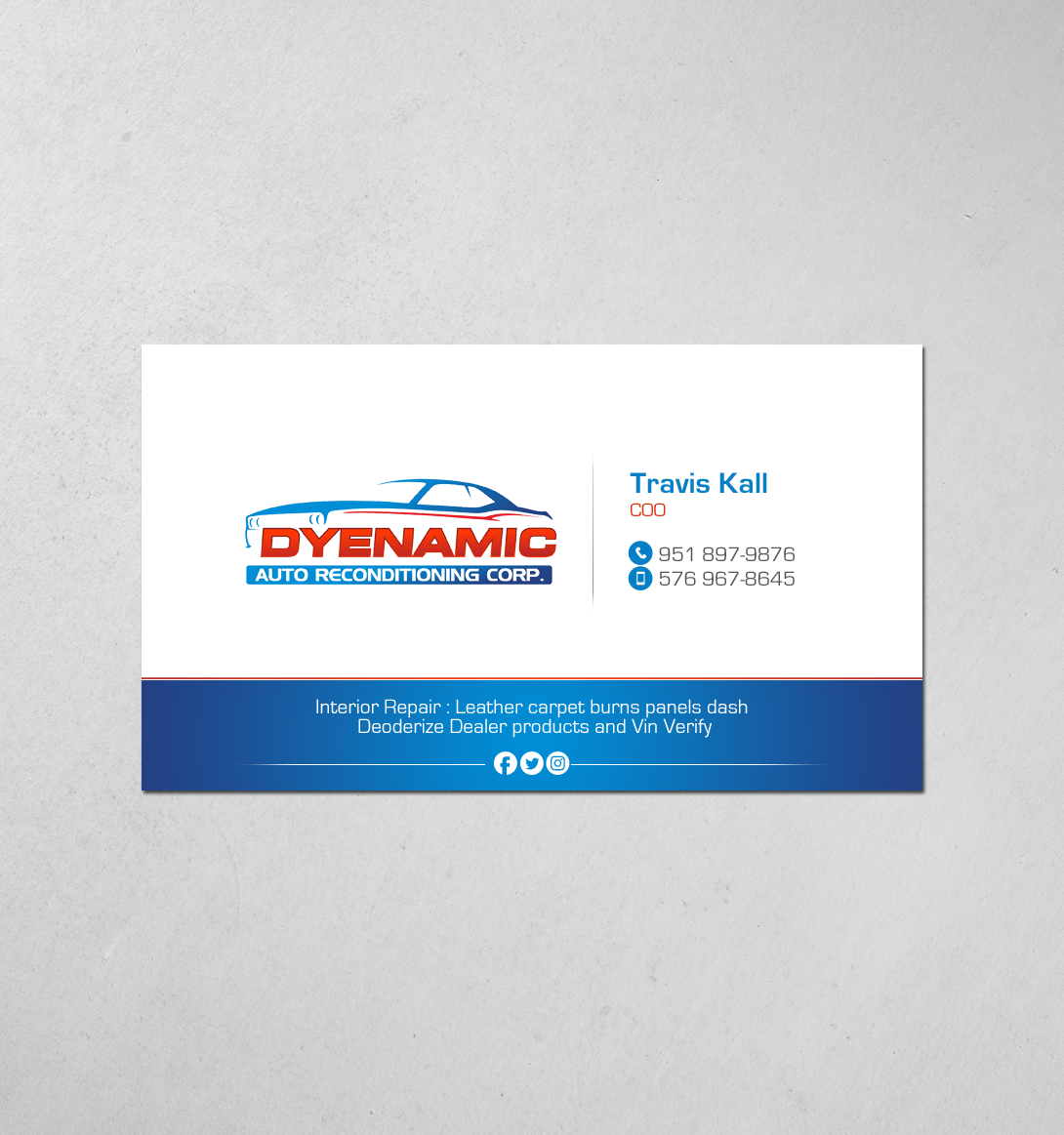 Business Card Design by chandrayaan.creative for this project | Design #20754376