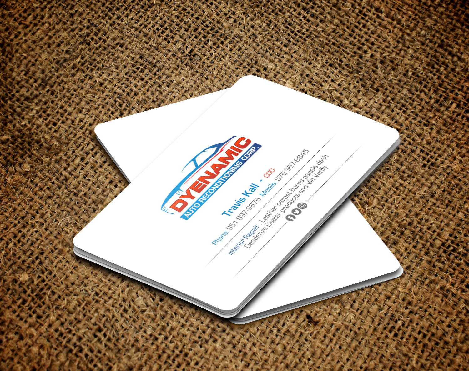 Business Card Design by chandrayaan.creative for this project | Design #20754378