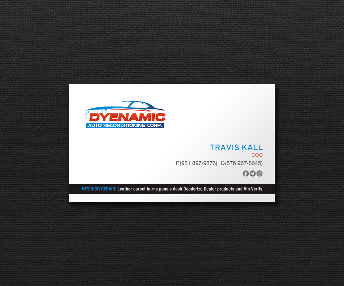 Business Card Design by chandrayaan.creative for this project | Design #20754388