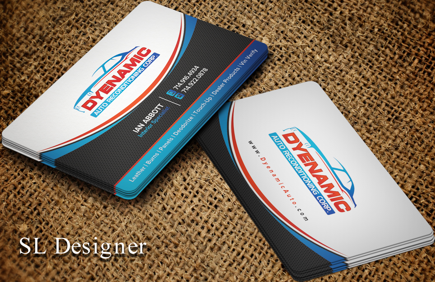 Business Card Design by SL Designer for this project | Design #20852401