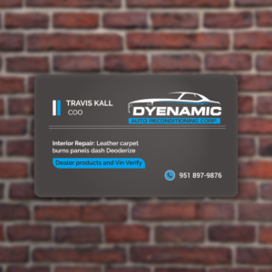 Business Card Design by Versatile.Designer for this project | Design: #20747529