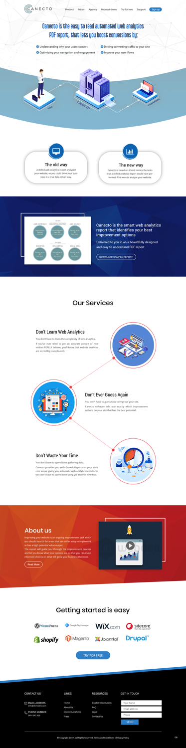 Web Design by pb for this project | Design #20758425