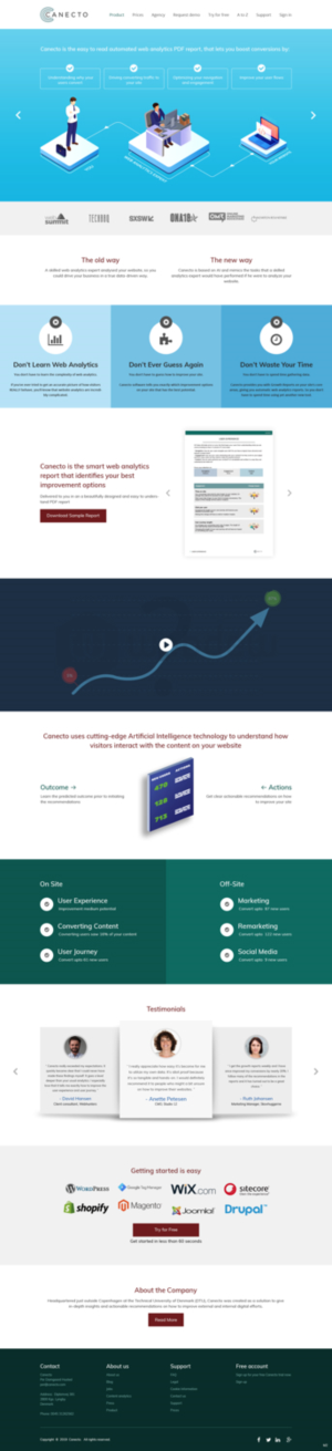 Web Design by pb for this project | Design: #20758428