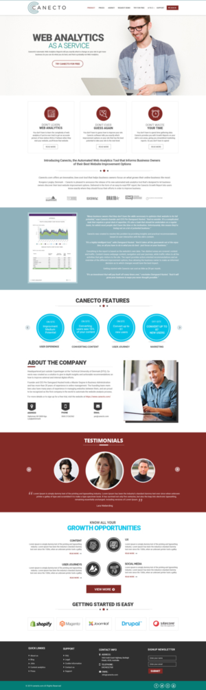 Web Design by Dream Logo Design for this project | Design #20758912
