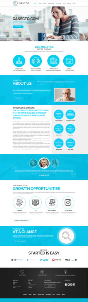Web Design by Dream Logo Design for this project | Design: #20758913