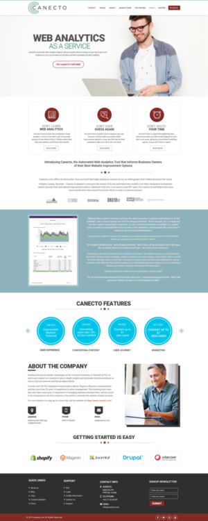 Web Design by Dream Logo Design for this project | Design: #20776244