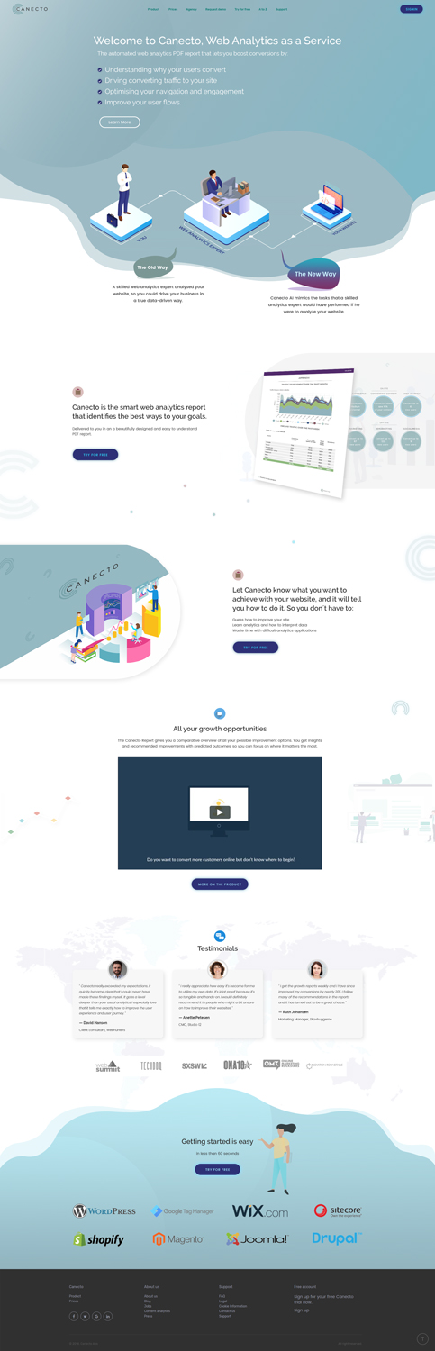 Web Design by Ahmad Farooq for this project | Design #20780013