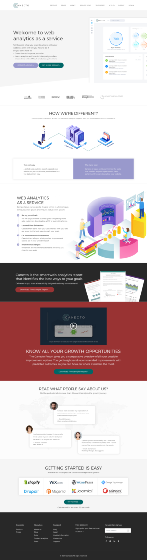  Design new landingpage €199 EUR  | Web Design by Mukarram Haidari